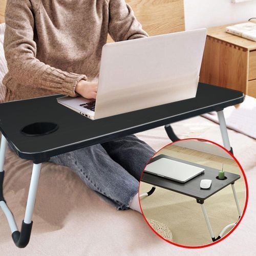 Generic Foldable Bed Laptop Table With Cup Holder | Jumia Nigeria