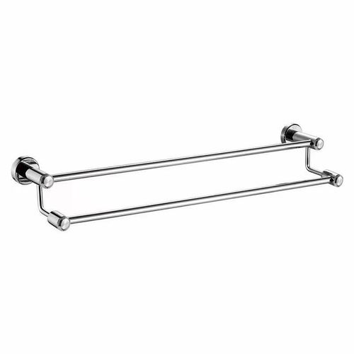 Generic Non-Rust Towel Rack- Wall Mounted Double Towel Bar Holder