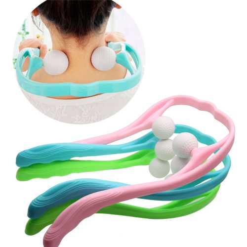 Neck Massager Roller Colorful Plastic Shoulder Trigger Point