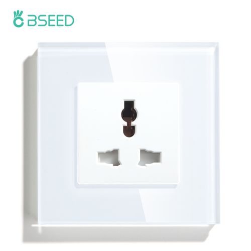 Generic BSEED Multifunction Wall Socket Universal Standard Single