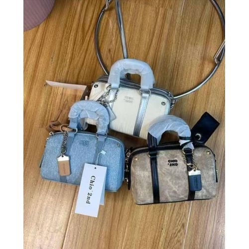 Chio Chio2Nd Denim Luxury hand bag for women very stylish