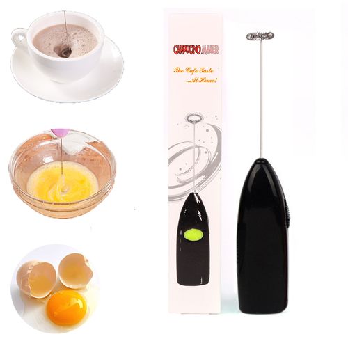 Mini Milk Frother Creative Stainless Steel Kitchen Whisk Coffee