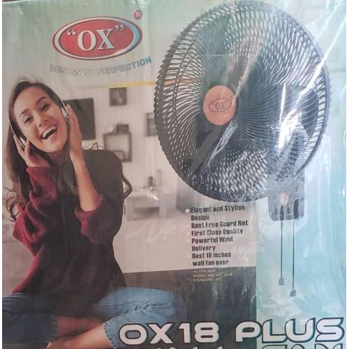 Generic ORIGINAL Ox Plus Wall Fan - 18