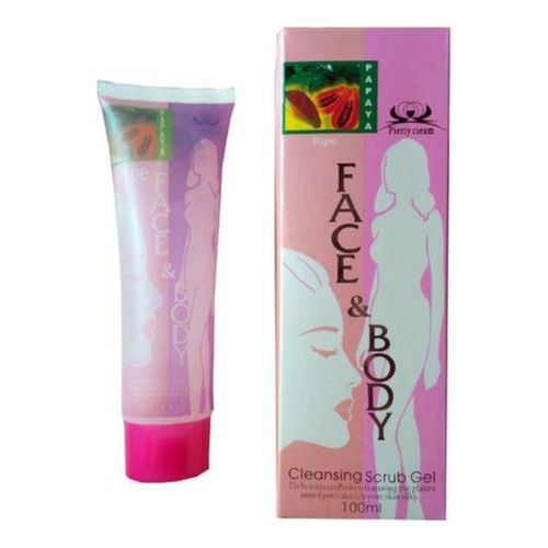 product_image_name-Papaya-Face And Body Cleansing Scrub Gel-1