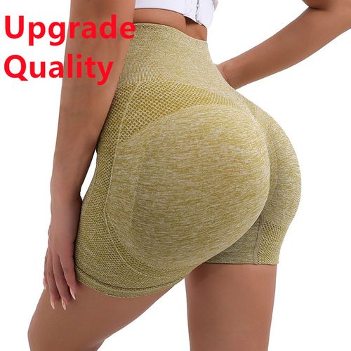 Sexy Booty Push Up Sport Yoga Shorts Women Seamless Spandex