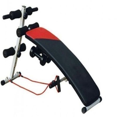 product_image_name-Generic-Sit Up Bench With A Pair Of Dumbbell With Resistance Ropes-1