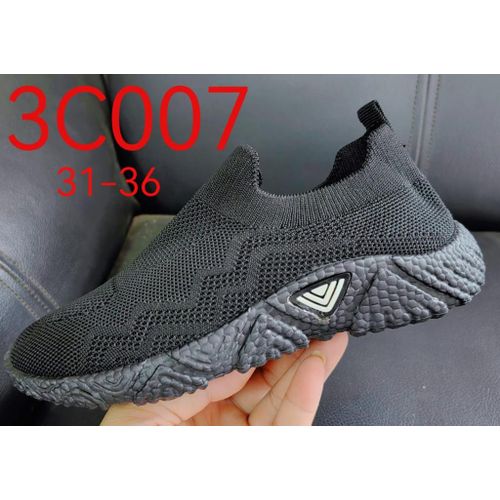 product_image_name-Fashion-Smart Kids Sport Casual Comfortable Unisex School Sneakers Shoe - Black-3