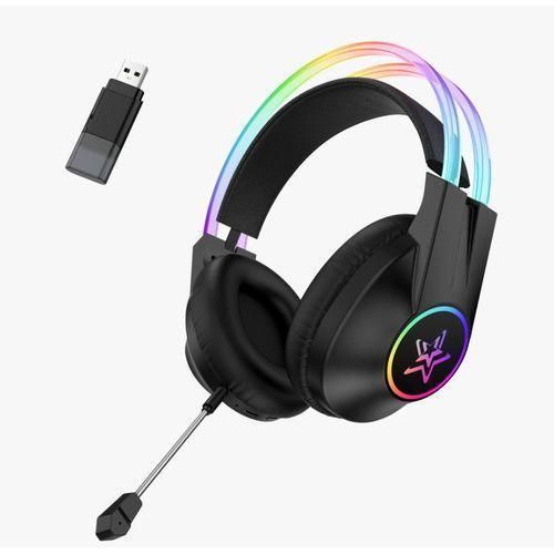 product_image_name-Generic-PG927 Wireless Gaming Headset + Plus 2.4G USB A Adapter (can connect directly to your desktop computer, Laptop, Television, PS Game console, e.t.c) -1