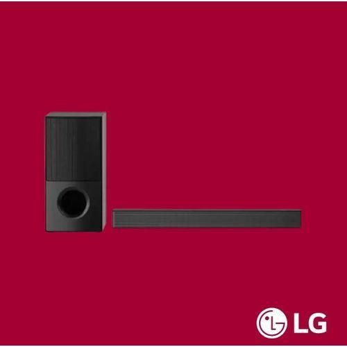 LG 600watt soundbar with powerful subwoofer