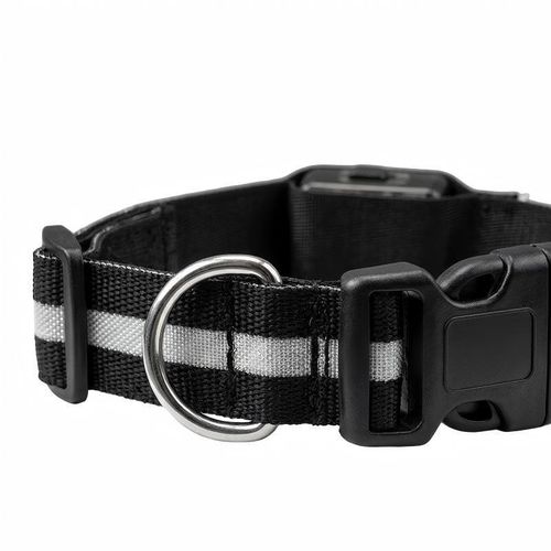Generic USB Rechargeable LED Pet Collar - Light Up Night Safety Dog Collar (Multicolour, XL) - image 3