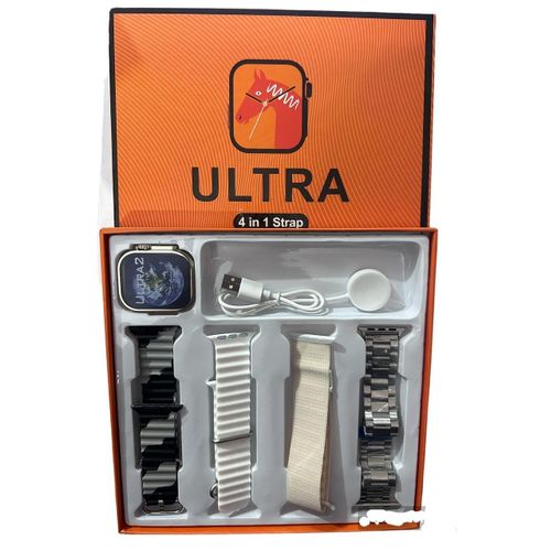 product_image_name-Ultra-Series 8, 4 Watch Straps Smartwatch Watch 2.0" Display BT Call, NFC, Wireless Charging For Android IOS-1