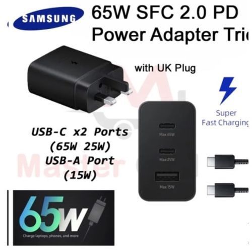 Chargeur 65W Power Adapter Trio