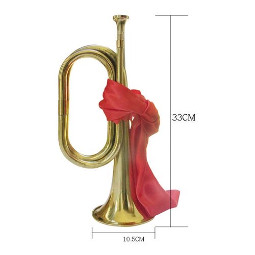 Generic Cheering Trumpet Portable Blowing Bugle For Beginners