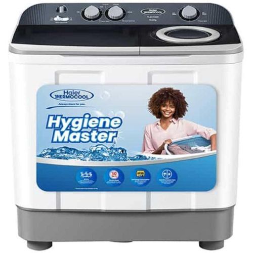 Haier Thermocool 13kg Semi Automatic Twin Tub Washine Machine - Hygiene Master