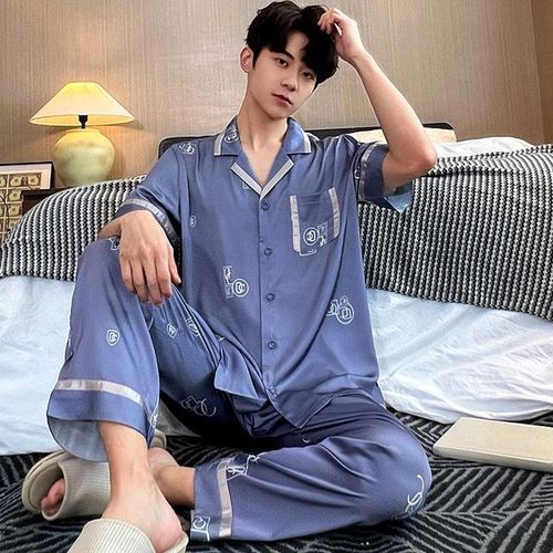 Long short pajama set shop