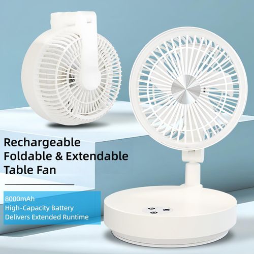 product_image_name-Kamisafe-Rechargeable Foldable Multi-Functional 3-in-1 Table Fan.Compatible with Aromatherapy Pads.With Night Light.Multi-Angle Adjustment.8000mAh.Premium Cooling Series-3
