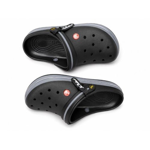 Fashion Lightweight Rubber Clogs Slip-On – Black & White - image 4