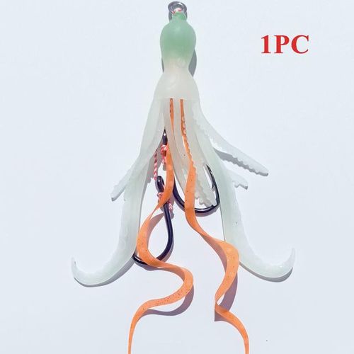 Generic 1pc Soft Silicone Squid Skirt Lure 151719 Slow Jigging