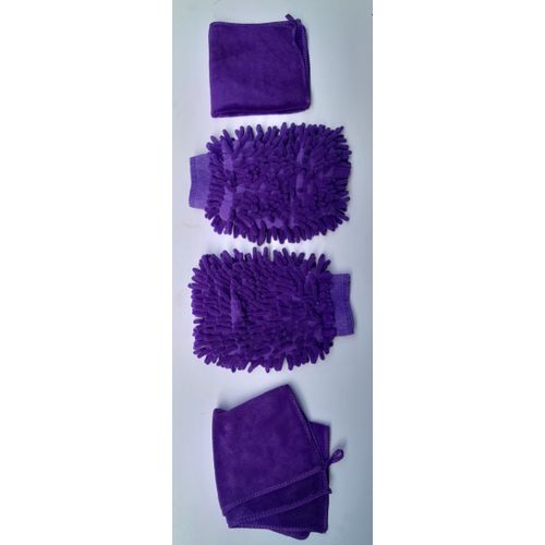 Wash Mitts & Microfiber Cloth Set