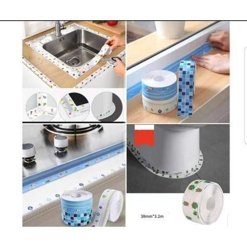 product_image_name-Generic-Kitchen sink strip with white PVC self adhesive -1