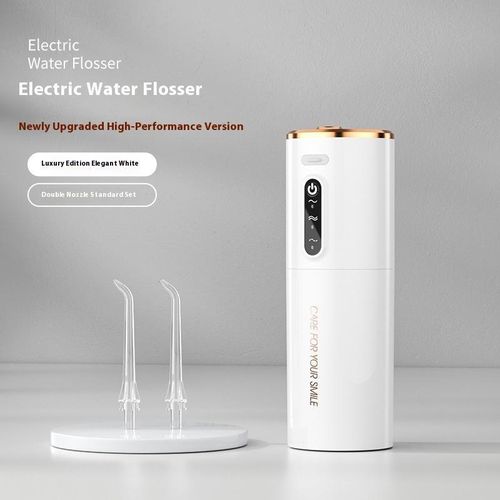 Generic Cordless Water Dental Flosser - 280ml, 3 Modes, Waterproof, White