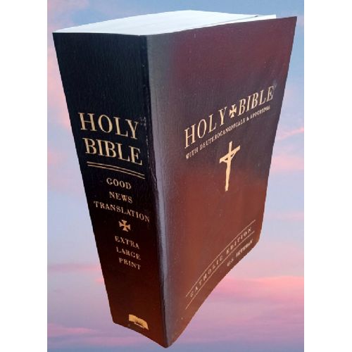 product_image_name-Holy Bible-Good News Translation GNT Extra Large Print With Deuterocanonicals  / Apocrypha (Black Color)-1