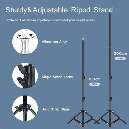 Miratec Photography Studio Soft Box Softbox With Lamp Holder +Tripod - image 2