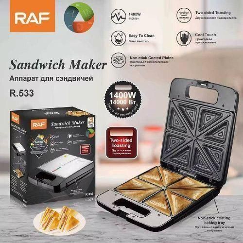 product_image_name-RAF- Electric Sandwich Maker Non-Stick 4 Slice Toaster-1