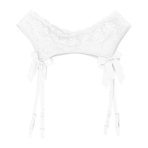 Fashion Sexy Mens Sheer Lace Suspenders Sexy Lingerie Garter Belt