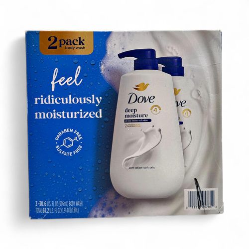 Dove 2-Pack Of DoveDeep Moisture Body Wash