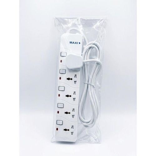 Maxi 5 Socket Power Extension Cord