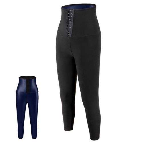 Fashion Silver Ion High Waist Leggings Women Hot Sweat Sauna