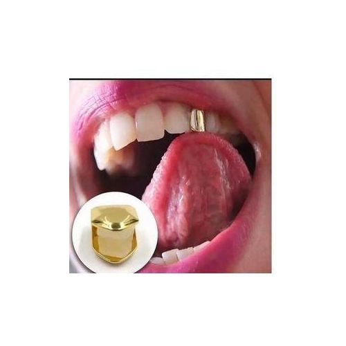 product_image_name-Fashion-GOLD TEETH GRILLZ UNISEX REMOVABLE PLAIN TEETH-1