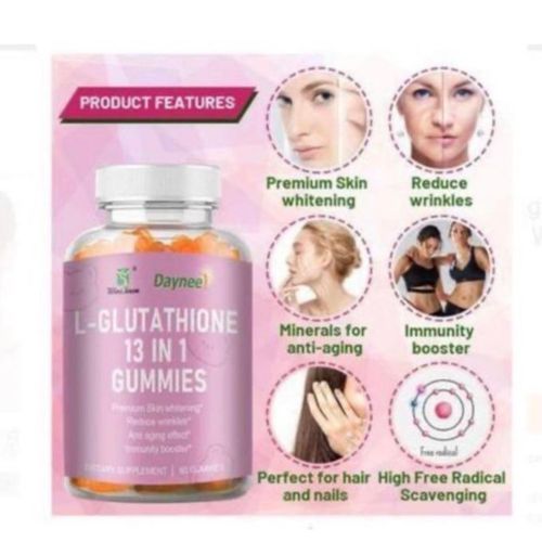l-glutathione vitamins gummies gummy with Biotin | 2-in-1 L-glutathione Gummies - Brightening &