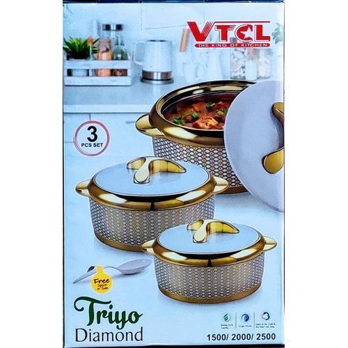 VTCL Food Flask Serving Dish - 3 Pieces