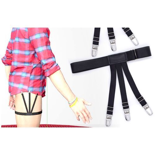 product_image_name-Fashion-Men Shirt Stay Suspenders ,Shirt Garter Keeper Band )-1