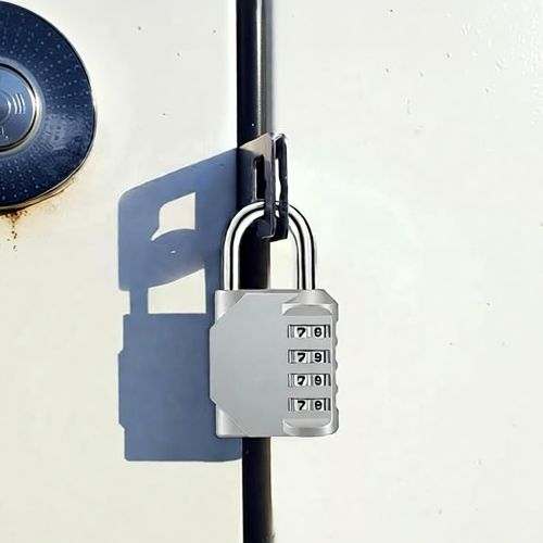 product_image_name-Generic-Combination Lock Digit Luggage Lock Long Shackle For Home School Storage Cabinet-4