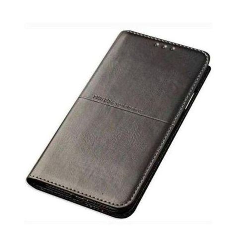 Generic Leather Flip Case For REDMi Note 14 Pro - Black