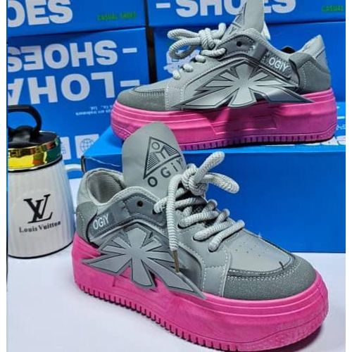 product_image_name-Fashion-Everything pink and ash color heel sneakers -1