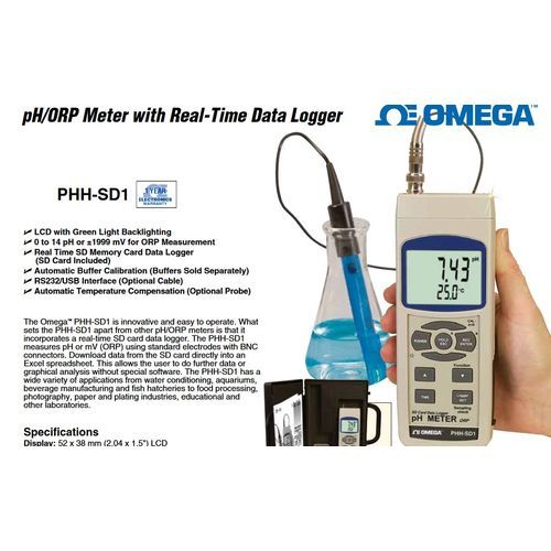 Omega USB Temperature Data Logger with LCD Display