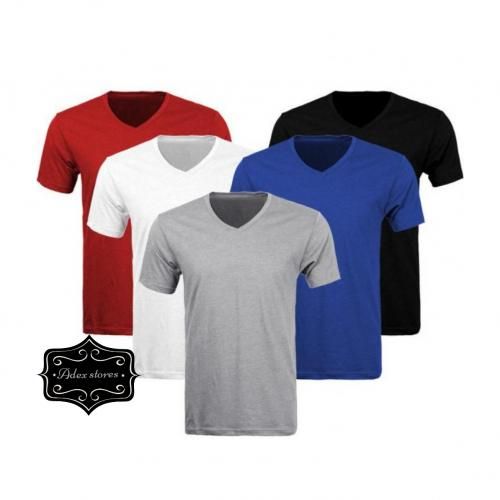 Fashion 5 In 1 Plain V Neck Shirts | Jumia Nigeria