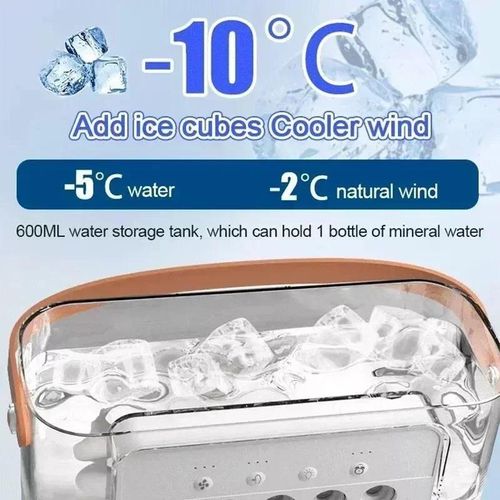 Generic Air Cooler Fan With Humidifier Water Spray + Night Light - image 3