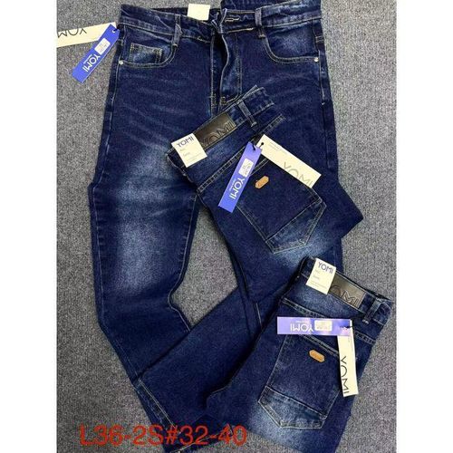 product_image_name-Fashion-Quality Non Fade Jeans For Men Blue-1