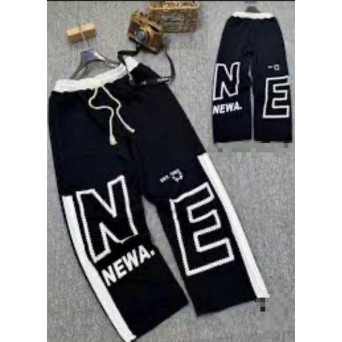 product_image_name-Fashion-Black NEWA unisex Joggers-1