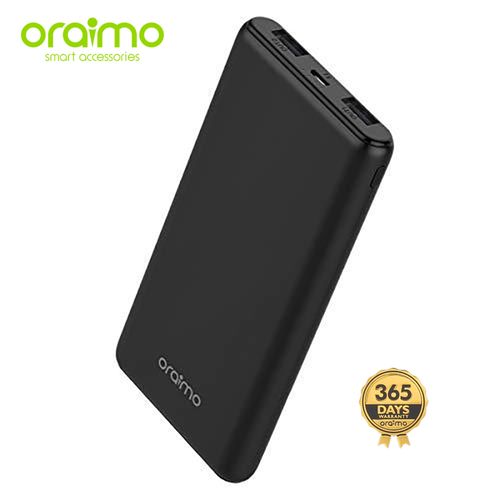 Oraimo 10000mAh Power-Bank 2.1A For 2 Device Same Time OPB-P110DN