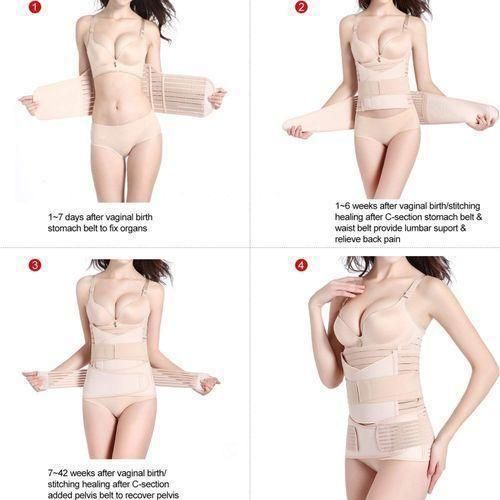 Generic 3-in-1 Postpartum Physiotherapy Waist Trainer Belt - image 3