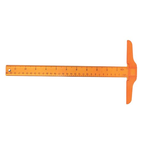 ORO 6 Inch Plastic Ruler