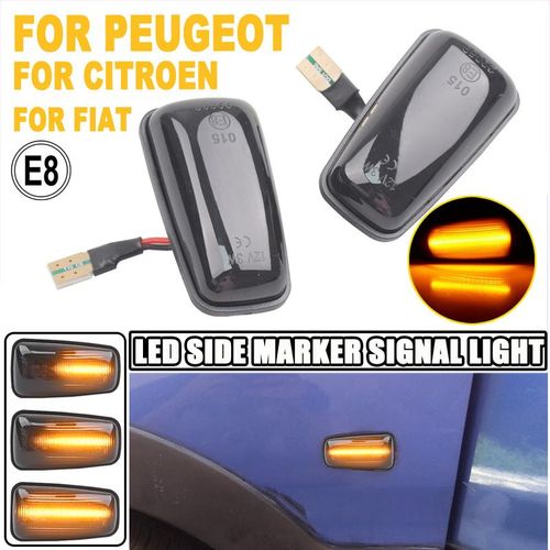 サエ様　(^-^) Generic 2x For Peugeot 306 106 406 806 LED Dynamic Turn