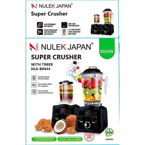 Generic NULEK JAPAN HIGH POWER BLENDER AND SUPER CRUSHER