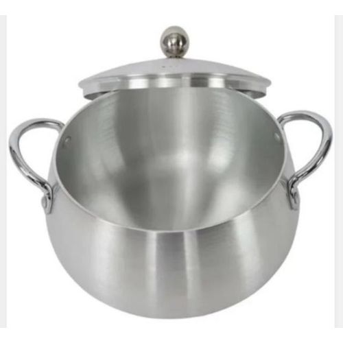 Generic 3pcs Belly Shape Quality Stock Aluminium Cookware Set with Lid - image 3